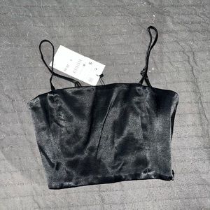 Zara crop tank